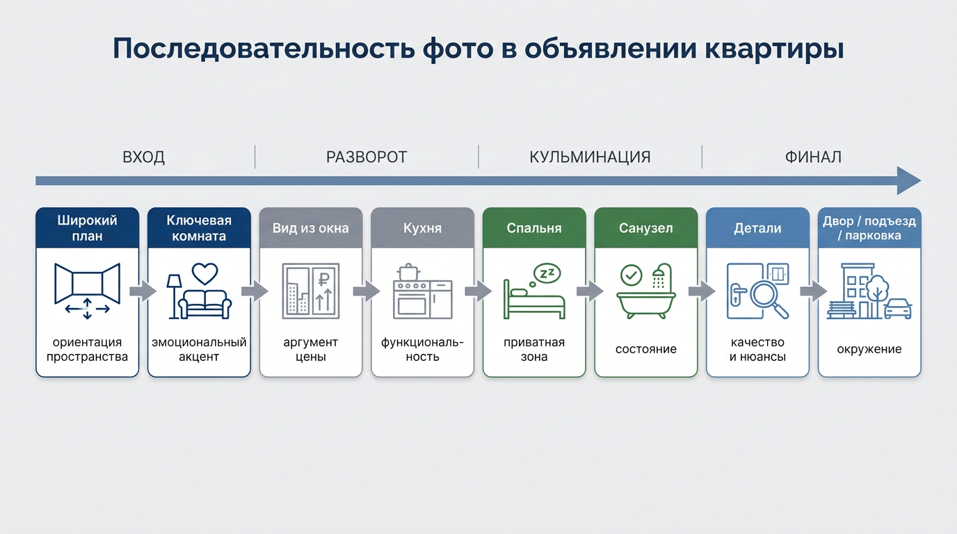 Последовательность фото